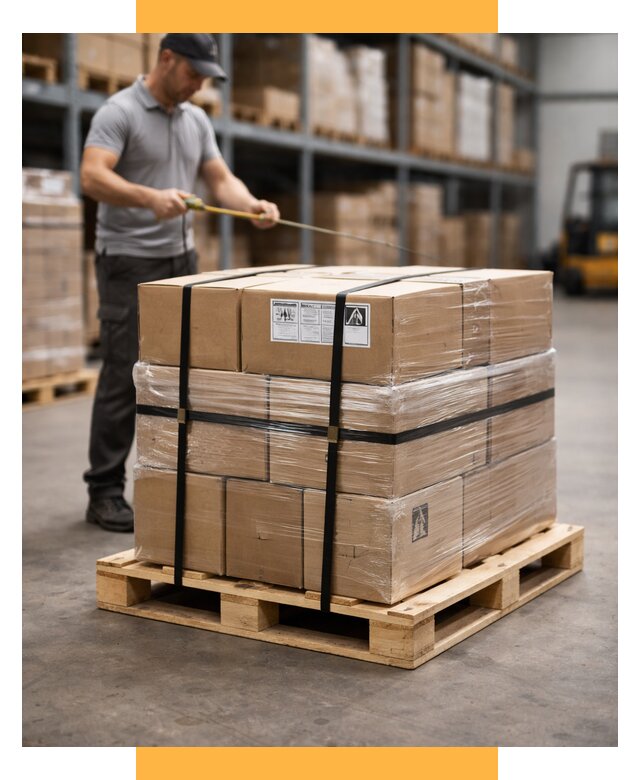 Упаковка и паллетирование грузов от 3609 р. | СетСервис-Сср