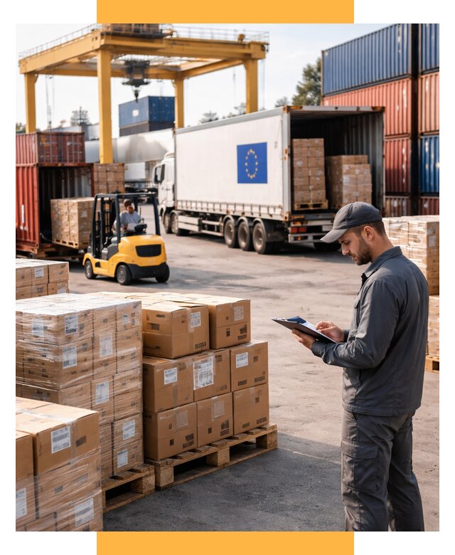 Доставка грузов из Европы от 12372 р., логистика СетСервис-Сср