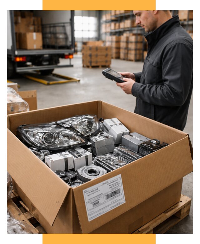 Доставка автозапчастей из Европы под ключ от 12888 р. | СетСервис-Сср