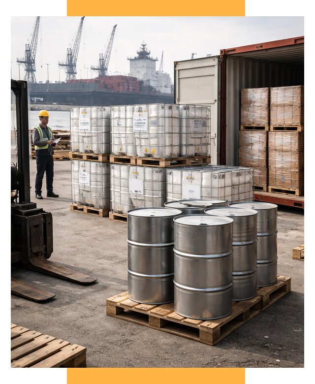 Доставка химического сырья из Индии от 257750 р. | СетСервис-Сср