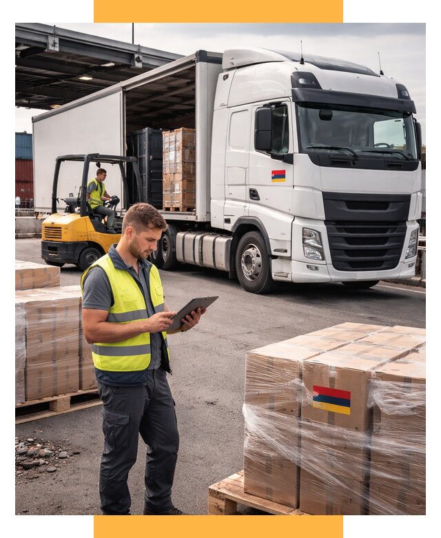 Автоперевозки из Армении от 97945 р. — услуги СетСервис-Сср