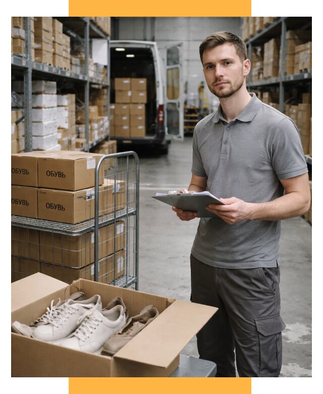 Доставка обуви из Китая и Турции от 4640 р. СетСервис-Сср