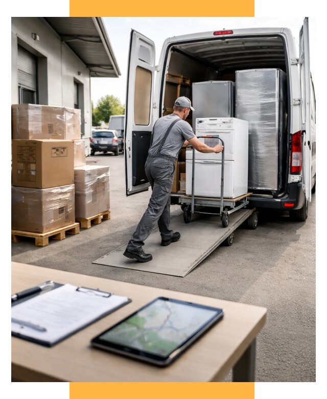 Перевозка бытовой техники от 6702 р. - логистика СетСервис-Сср