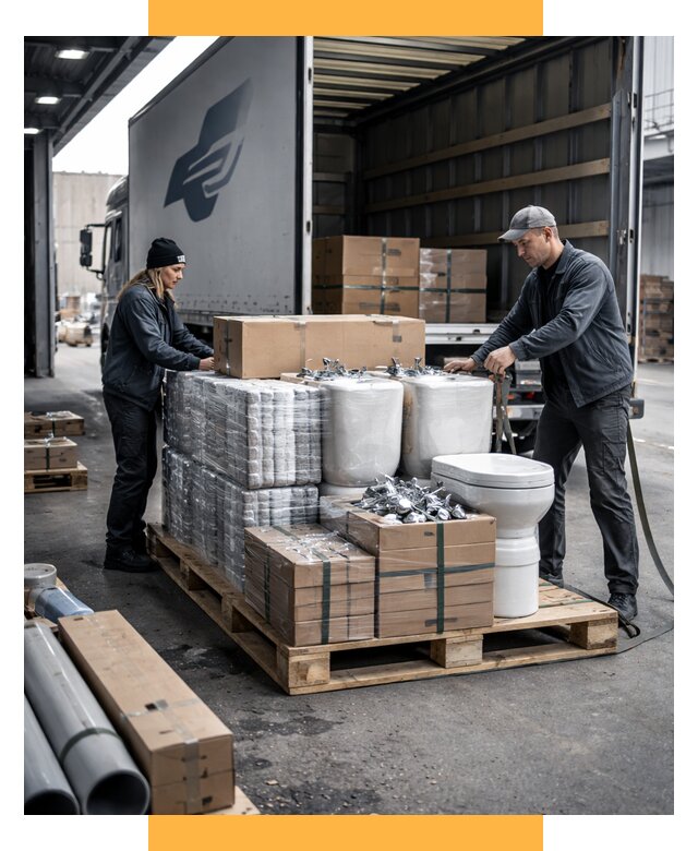 Перевозка сантехники под ключ от 1856 р. | СетСервис-Сср