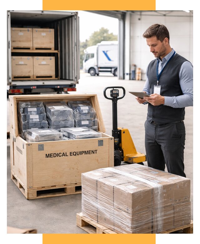 Перевозка медицинского оборудования от 15465 р. в СетСервис-Сср