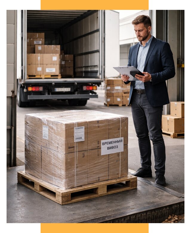 Временный вывоз товаров под ключ от 8248 р. | СетСервис-Сср