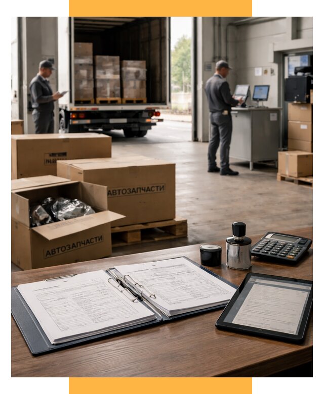 Таможенное оформление автозапчастей под ключ от 8764 р., СетСервис-Сср