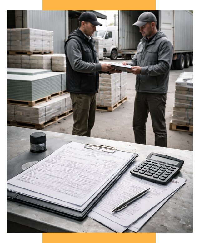 Таможенное оформление стройматериалов от 8764 р. | СетСервис-Сср