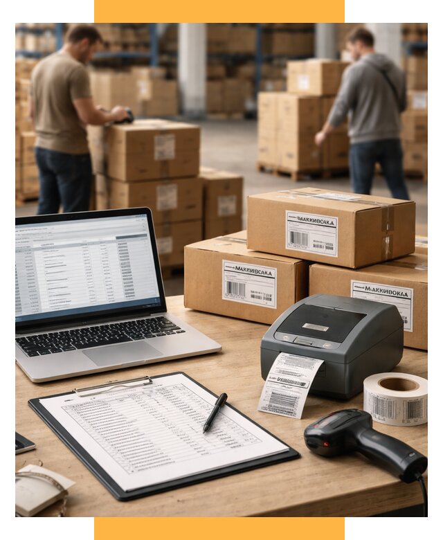 Маркировка импортных товаров от 4640 р. под ключ, СетСервис-Сср